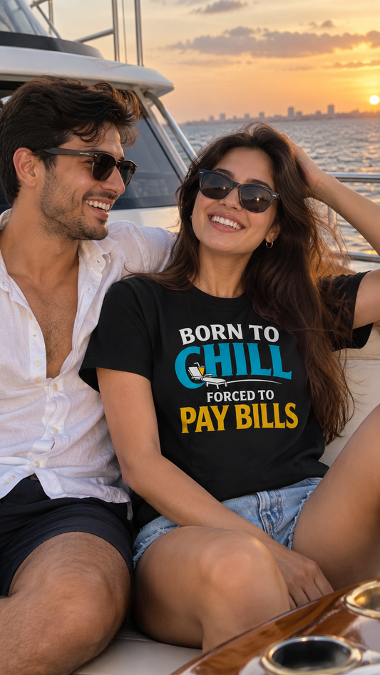 Born To Chill, Forced To Pay Bills™ - Everyday Mood Tee