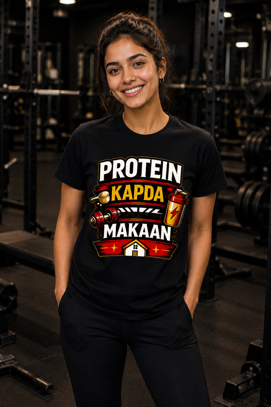 Protein Kapda Makaan™ - Gym/Fitness Tee
