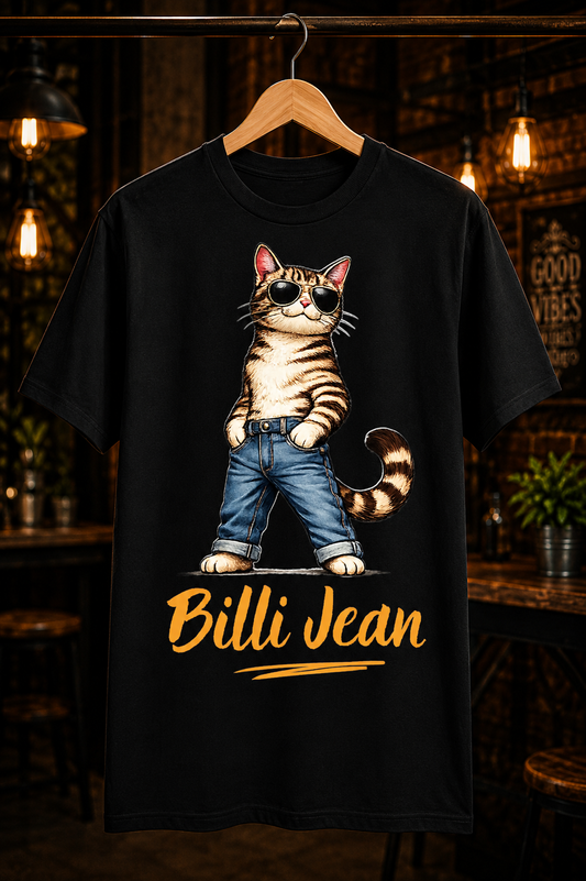 Billi Jean™ - Cat Lover Graphic T-Shirt