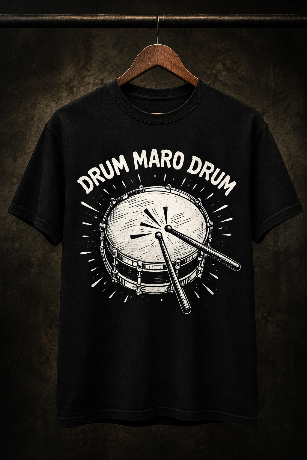 Drum Maro Drum™ –  Drummer T-Shirt for Rhythm Lovers