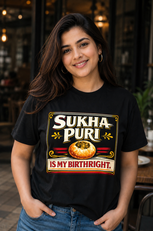 Sukha Puri Is My Birthright™ – Chaat Lover Tee