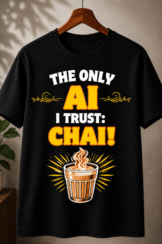 The Only AI I Trust: Chai™ – Chai Lover Tee