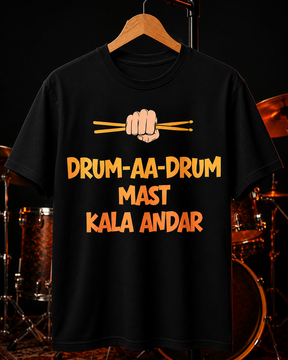 Drum-Aa-Drum Mast Kala Andar™ | Drummer’s Edition Tee