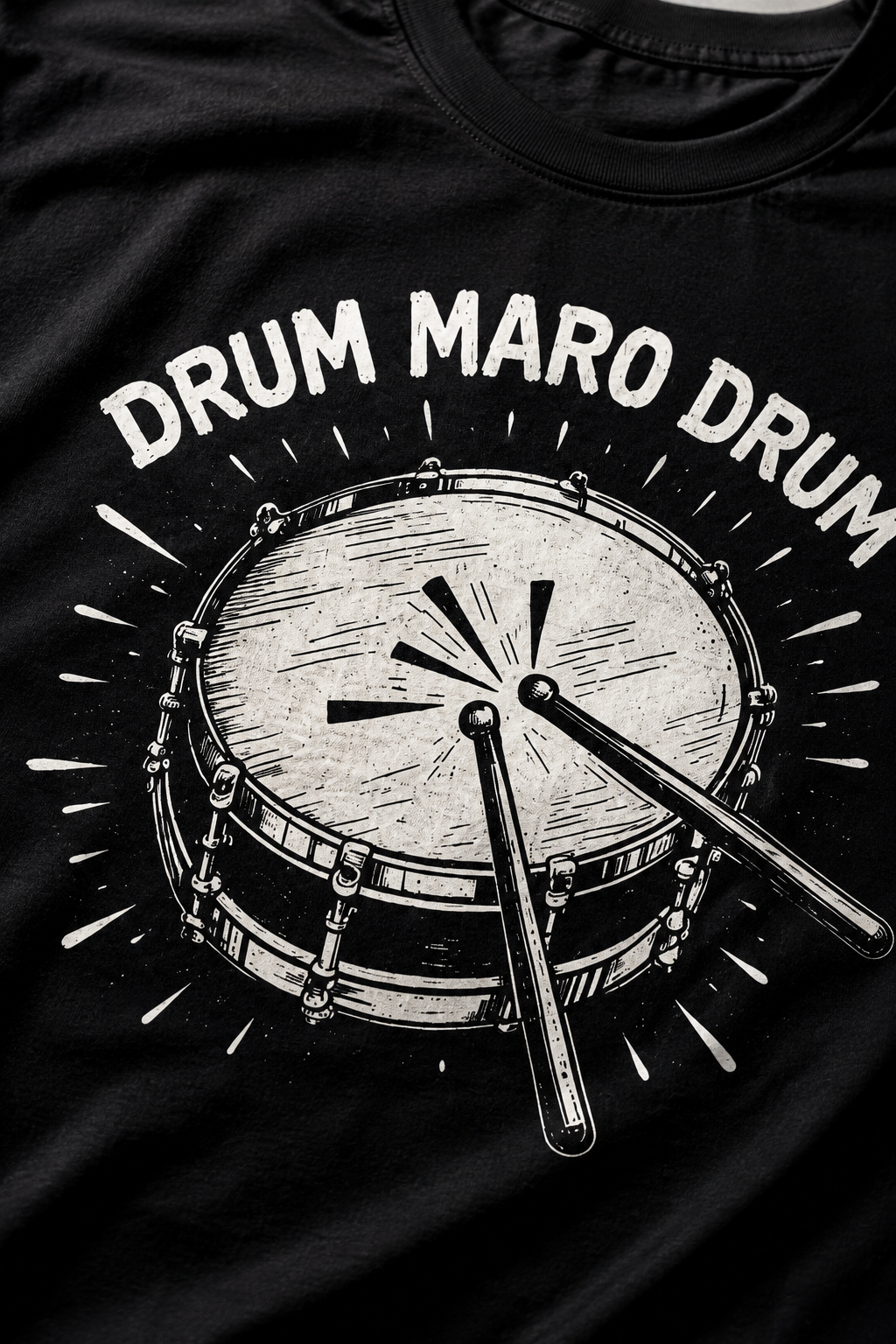 Drum Maro Drum™ –  Drummer T-Shirt for Rhythm Lovers