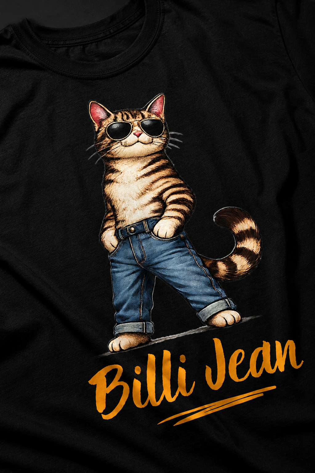 Billi Jean™ - Cat Lover Graphic T-Shirt