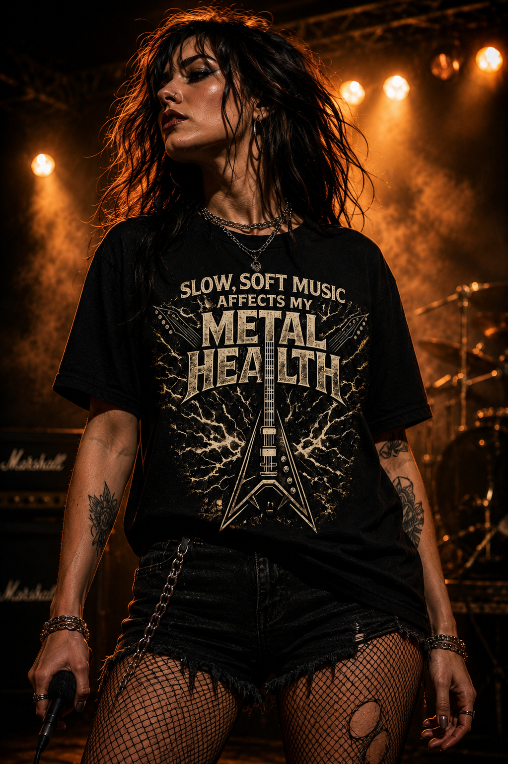 Metal Health Tee™ – For Those Who Like Their Music Loud