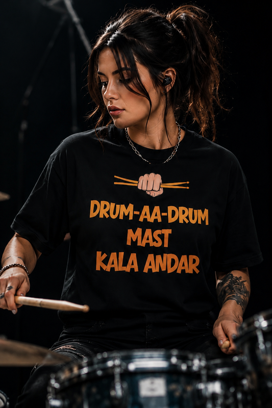 Drum-Aa-Drum Mast Kala Andar™ - Drummer Tee