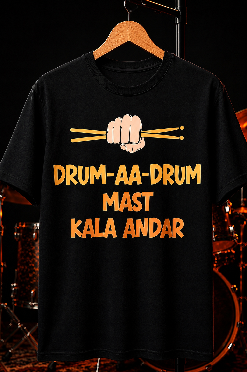 Drum-Aa-Drum Mast Kala Andar™ - Drummer Tee