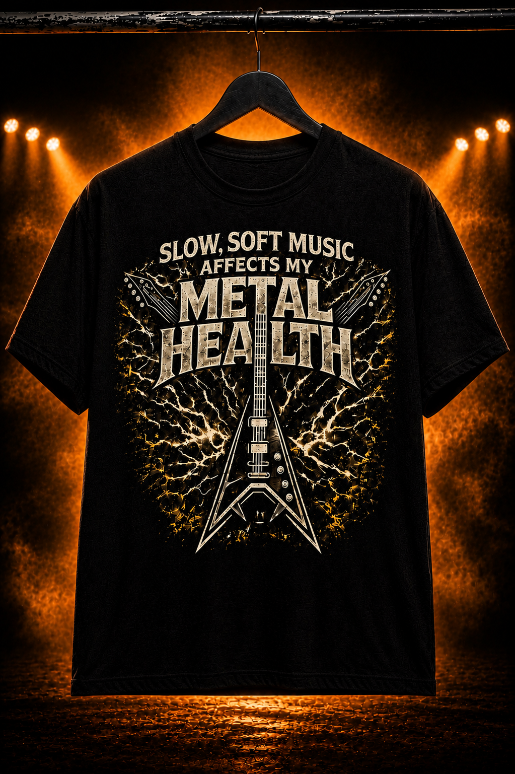 Metal Health Tee™ – For Those Who Like Their Music Loud