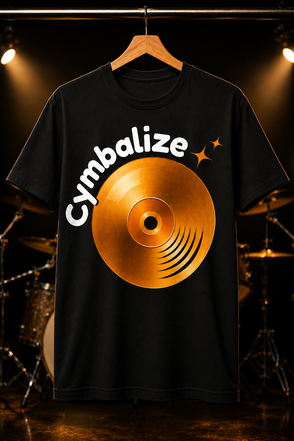Cymbalize™ - Drummer Tee