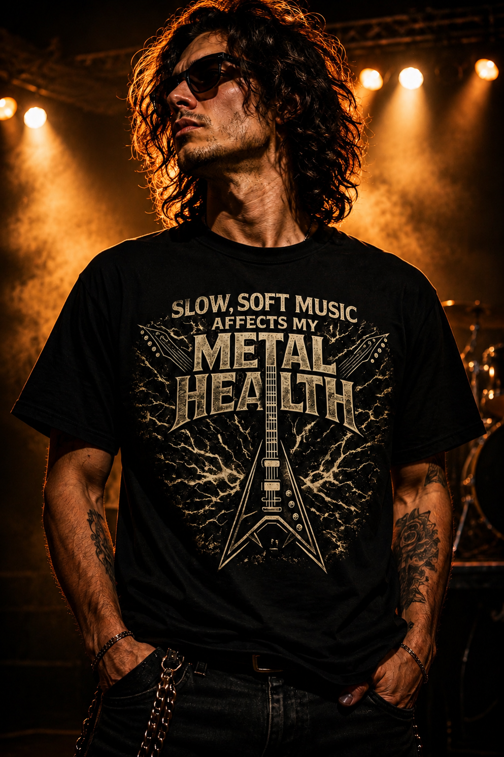 Metal Health Tee™ – For Those Who Like Their Music Loud