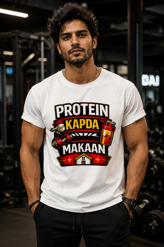 Protein Kapda Makaan™ - Gym/Fitness Tee