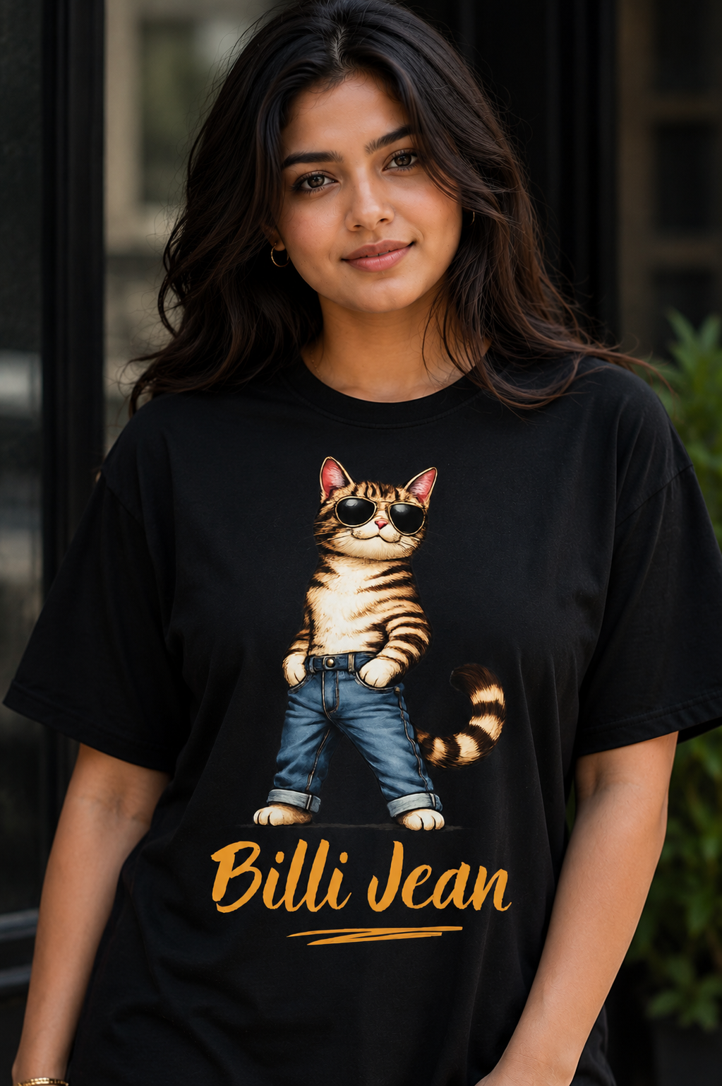 Billi Jean™ - Cat Lover Tee