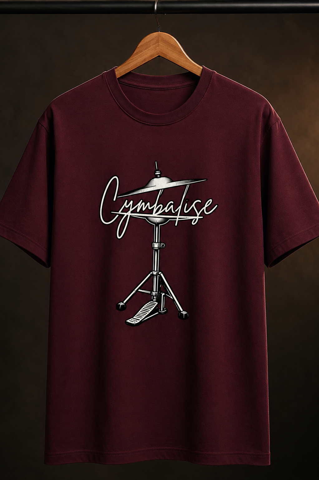 Cymbalise™ – Drummer Graphic T-Shirt