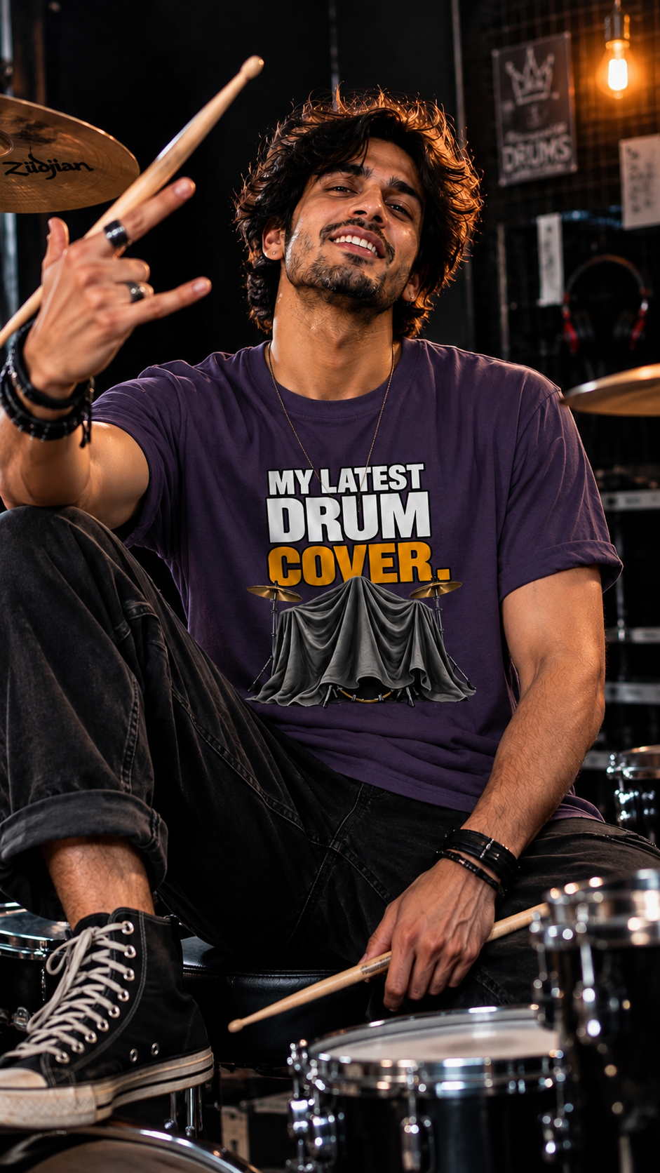 My Latest Drum Cover™ - Drummer Tee